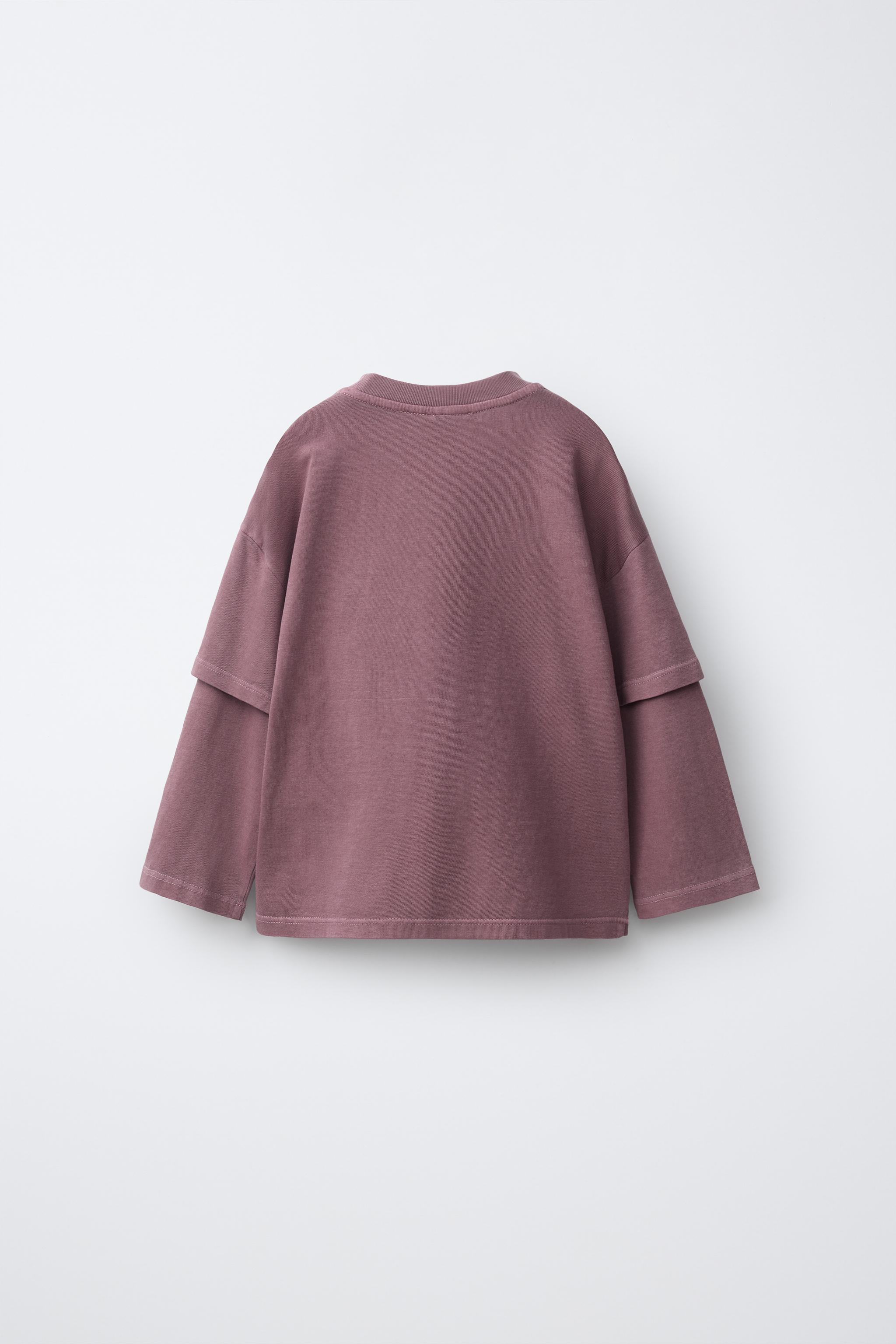 T-SHIRT DOUBLE MANCHE LONGUE